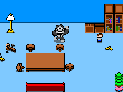 screenshot of Gorilla House